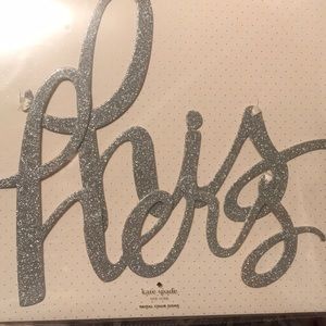 Kate Spade Chair signs